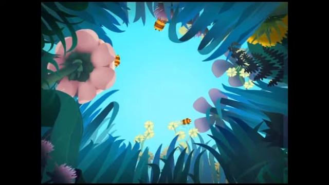 Цветочная поляна  Пчелы смотреть онлайн