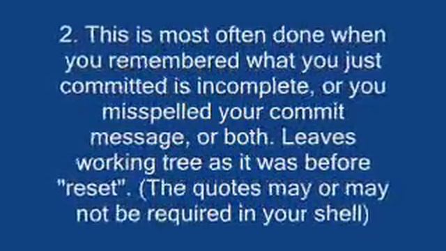 Undo the last Git commit смотреть онлайн