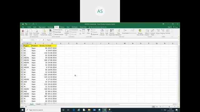 How to export excel data in Sql Server using ADODB Connection in VBA