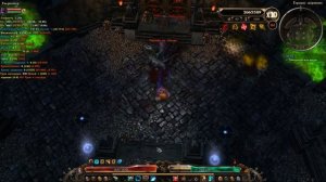 Grim Dawn. Боевой Маг - Танк VS Горнило Гладиатора 150-170 без баффов горнила.