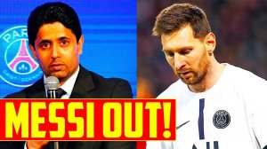 MESSI OUT FROM PSG!  LIONEL GETS KICKED OUT OF PARIS!