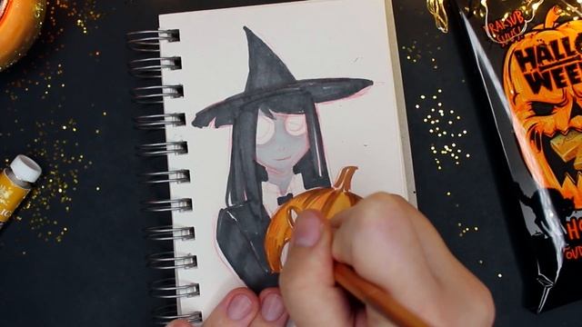 КАРТИНКИ ДЛЯ СКЕТЧБУКА НА ХЭЛЛОУИН (ЧАСТЬ2)??﻿ | РИСУЕМ ВМЕСТЕ ??