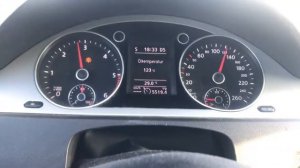 Греется Passat B6