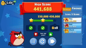 Angry Birds Friends. Porkball Word Series (22.06.2023). All 3 stars. Passage from Sergey Fetisov