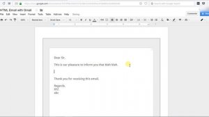 How to send beautiful  HTML e-mails with Gmail