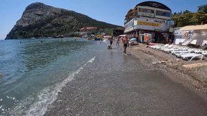 Новый свет. Крым. Июль 2023. Набережная, море и пляж. Красивейшее место в которое хочется вернуться