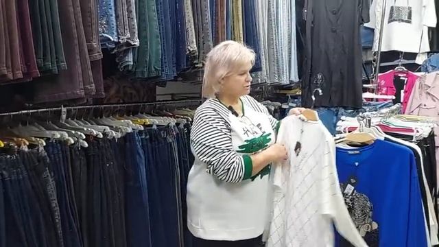 ТУРЕЦКАЯ ОДЕЖДА У ВАЛЕНТИНЫ Л 20 ПАВ 85 НОВИНКИ КОСТЮМЫ БЛУЗКИ СВИТШОТЫ БРЮКИ МОСКВА САДОВОД смотреть онлайн