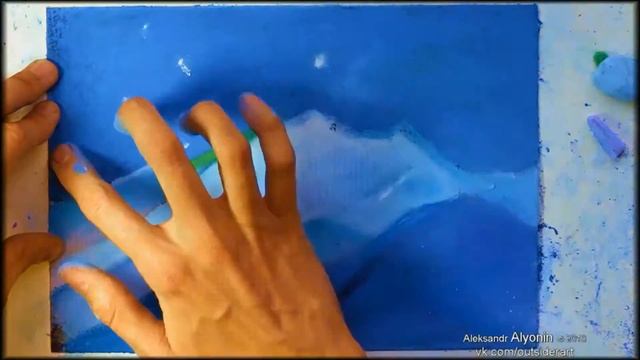 Александр Алёнин: пейзаж, нарисованный мелом. смотреть онлайн