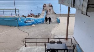 Партенит Крым. Как выглядит набережная и пляж в п.Партенит.