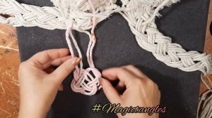 Заяц/кролик - талисман года 2023 в технике макраме Часть 3 Лапы