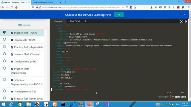 Learn Kubernetes from Certified Kubernetes Administrator CKA with Hands On Lab