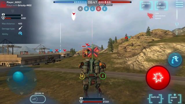 Robot Warfare Mech Battle Android Gameplay (Mobile Gameplay HD) - Android & iOS