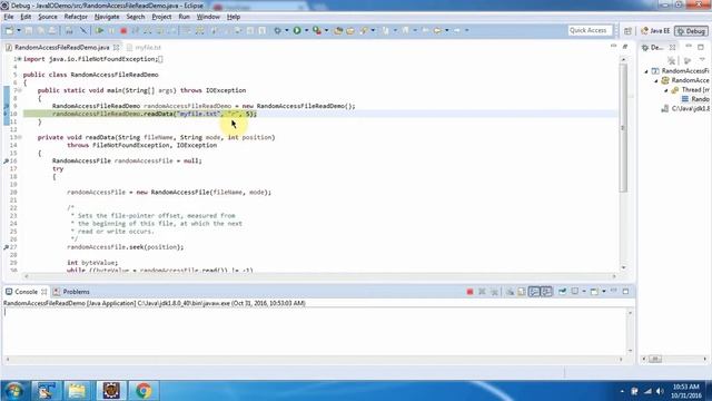 What is RandomAccessFile in Java?_Version 2 | Java IO | Java Tutorial смотреть онлайн