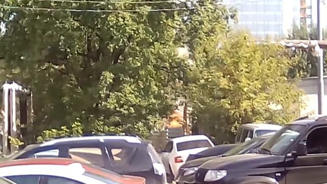 Пожар во Внуково поселок