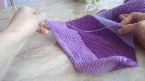 СНУД спицами девочке 2 часть ПРОСТО и БЫСТРО!