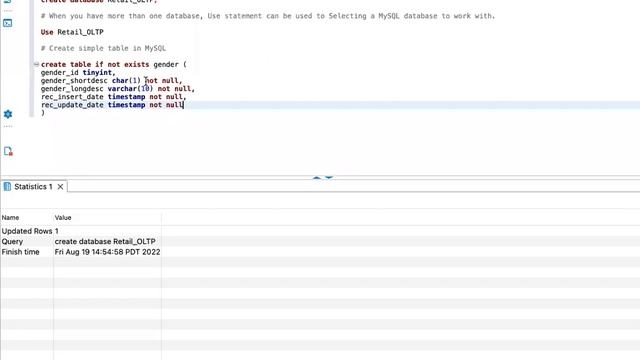 How to add not null constraint in MySQL create table statement  For Data Architect , SQL Developer