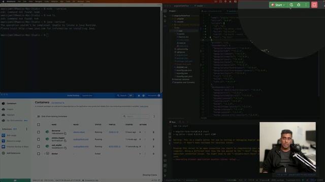 Node JS Development in Docker using webstorm смотреть онлайн