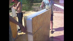 резка пенопласта в сип панелях cutting foam in SIP panels