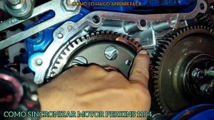COMO SINCRONIZAR. MOTOR DIESEL. PERKINS 1104.