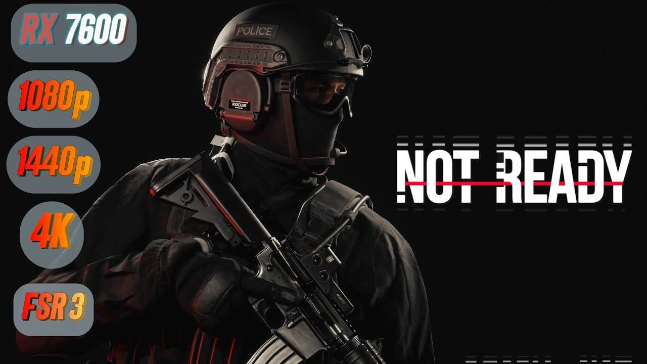 Ready Or Not Version 1.0 - Бенчмарк с RX 7600 и i5 12400F | 1080p | 1440p | 2160p (4K) смотреть онлайн