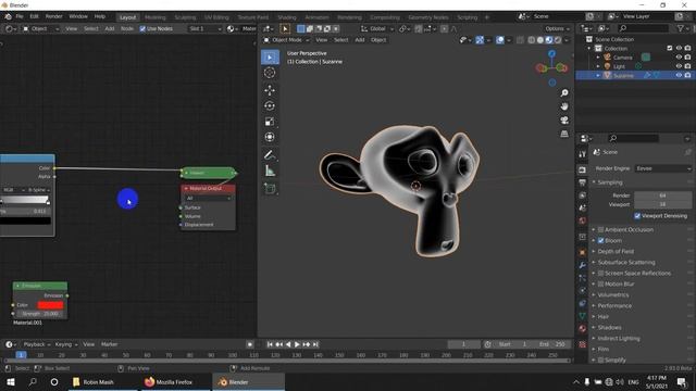 Blender 2.93 | Emission node | Basics