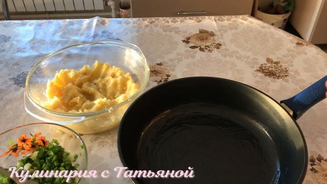 Картофельный пирог на сковороде Вкусный сытый , быстрый ужин Ужин за 10 минут смотреть онлайн