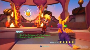 Spyro Reignited Trilogy - Spyro 2: Ripto's Rage! 100% Walkthrough Part 15 - Scorch