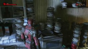 Deadpool, xbox 360. Первый взгляд, фреймрейт не большой получилось смазано.