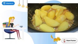 Свиные ребрышки тушенные с капустой. Очень рецепт с фото