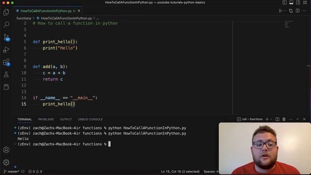 How To Call A Function In Python