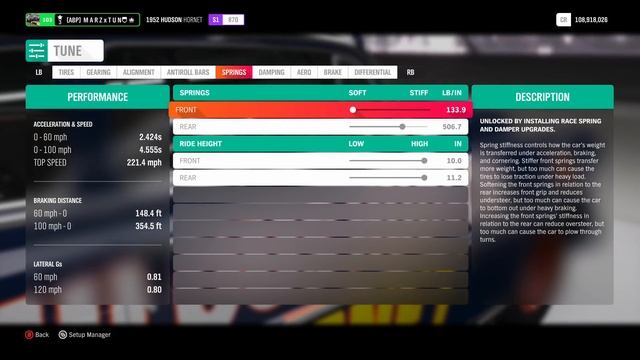 HUDSON HORNET ( DRAG TUNE ) - FORZA HORIZON 4 смотреть онлайн