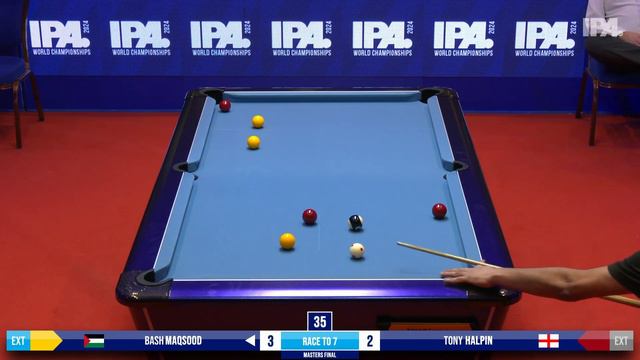 IPA World Masters Final 2024 - Bash Maqsood vs Tony Halpin смотреть онлайн