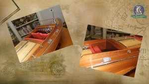 Модель лодки Chris Craft Runabout L62