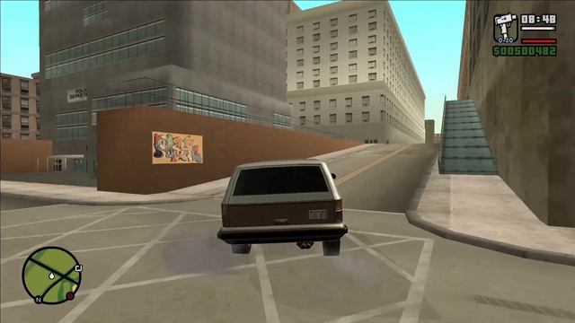 GTA SA Usa Mod - Exploring Independence City (Stars & Stripes v1.3.2)