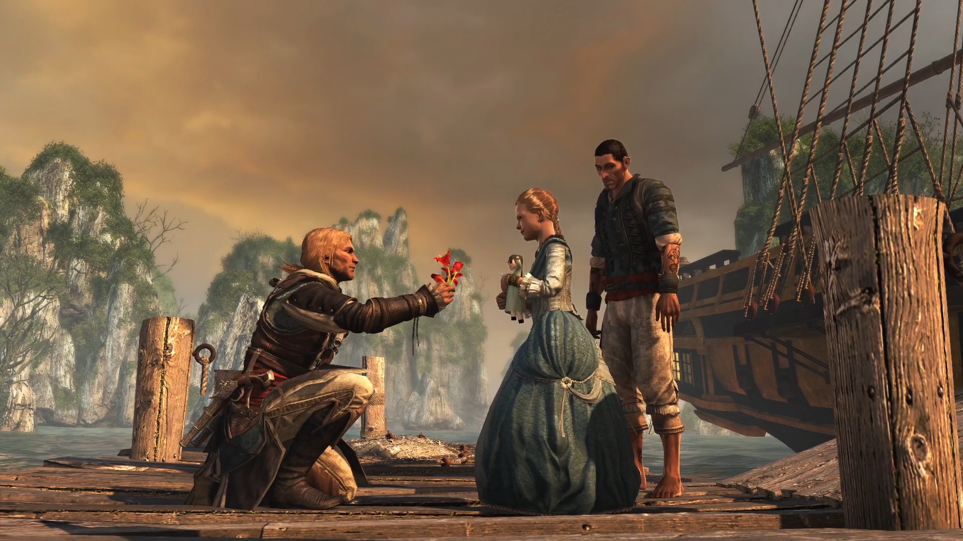 Assassin's Creed IV Black Flag Финал "Относительно счастливый конец"
