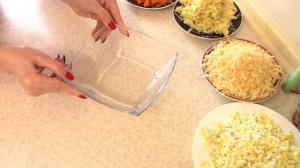 Легкий, сочный салат с яблоками. Быстро и вкусно!