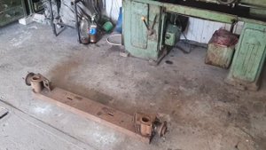 Как один затаскивал токарный  станок 900кг. в гараж