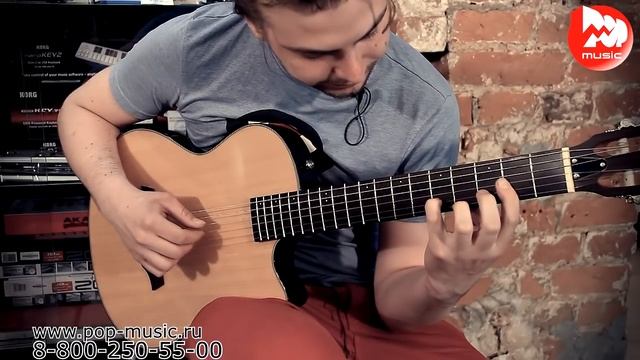 Гитара электроакустическая ANGEL LOPEZ EC3000CN смотреть онлайн