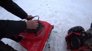 КАК ПОМЕНЯТЬ РЕМЕНЬ ПОДАЧИ ШНЕКА на КИТАЙСКОМ СНЕГОУБОРОЧНОЙ МАШИНЕ Snow Thrower 5.5 HP.