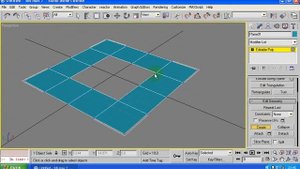 Как зашить полигон в 3Ds Max