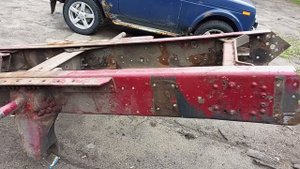вырезали гнильё, варили новую раму на скане.