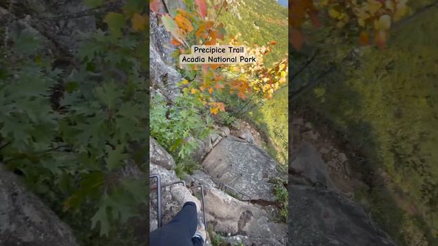 Hiked Precipice Trail in Acadia this weekend! #epichike