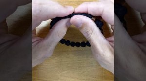 Четки шерсть браслет вязаный двадцать узелков 10мм узелок
