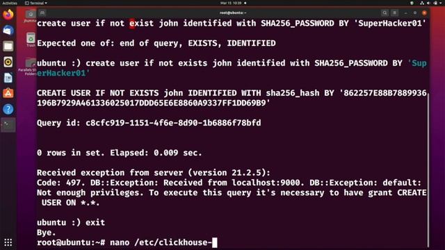Database Hardening Tutorial: ClickHouse User Security and Password Encryption смотреть онлайн