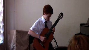 Классическая гитара. Выпускник 5 кл. школы им. Р.М.Глиэра Бушуев Даниил. Преподаватель Гречихин А.Л