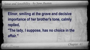 Chapter 41 - Sense and Sensibility by Jane Austen