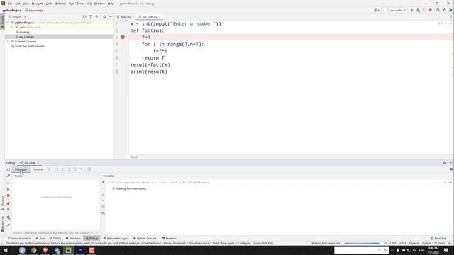 31- Unraveling Factorials in Python: A Beginner's Guide