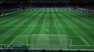 FIFA World Cup 2014: Costa Rica vs Greece (Round Of 16) Simulation (EA FIFA World Cup 2014 Brazil)