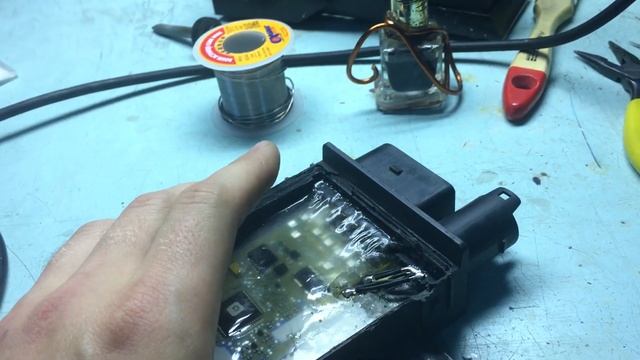 Ремонт блока управления свечами накала Mercedes-Benz OM 642. смотреть онлайн