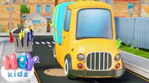 Il Camion Della Spazzatura canzone per bambini   Cartoni animati in Italiano